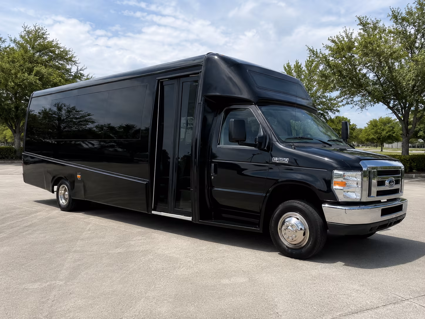 charter buses for monterey park high school prom nights