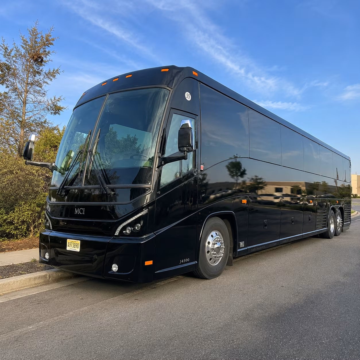 monterey park 56 passenger charter bus