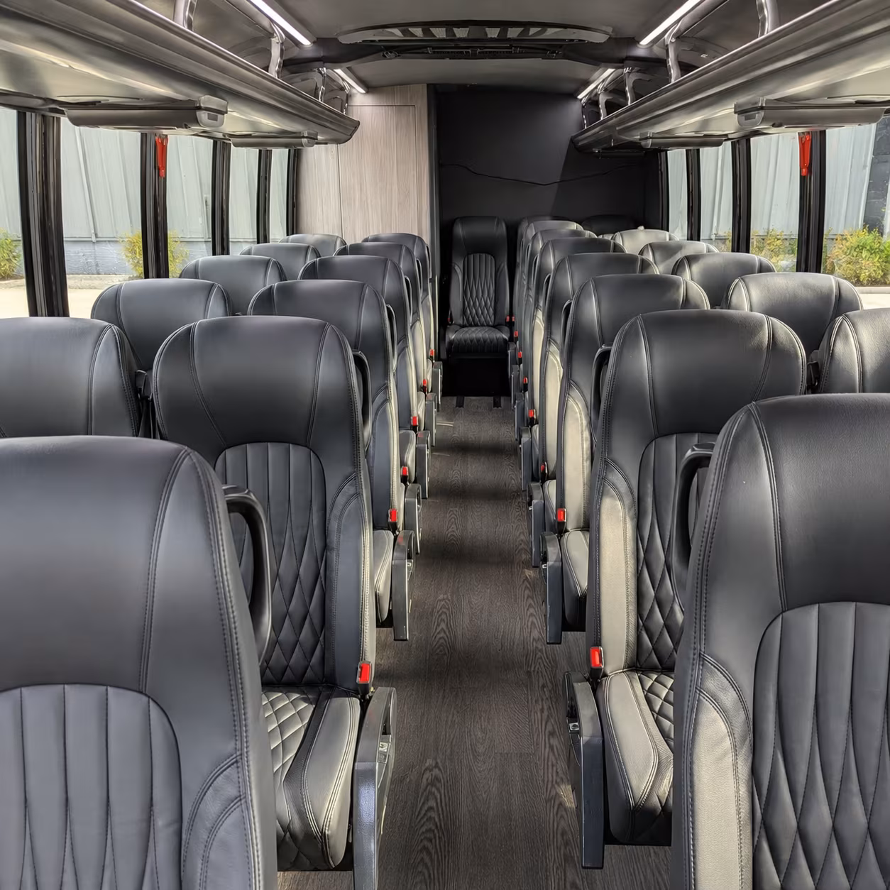 monterey park religious group transportation onboard seating