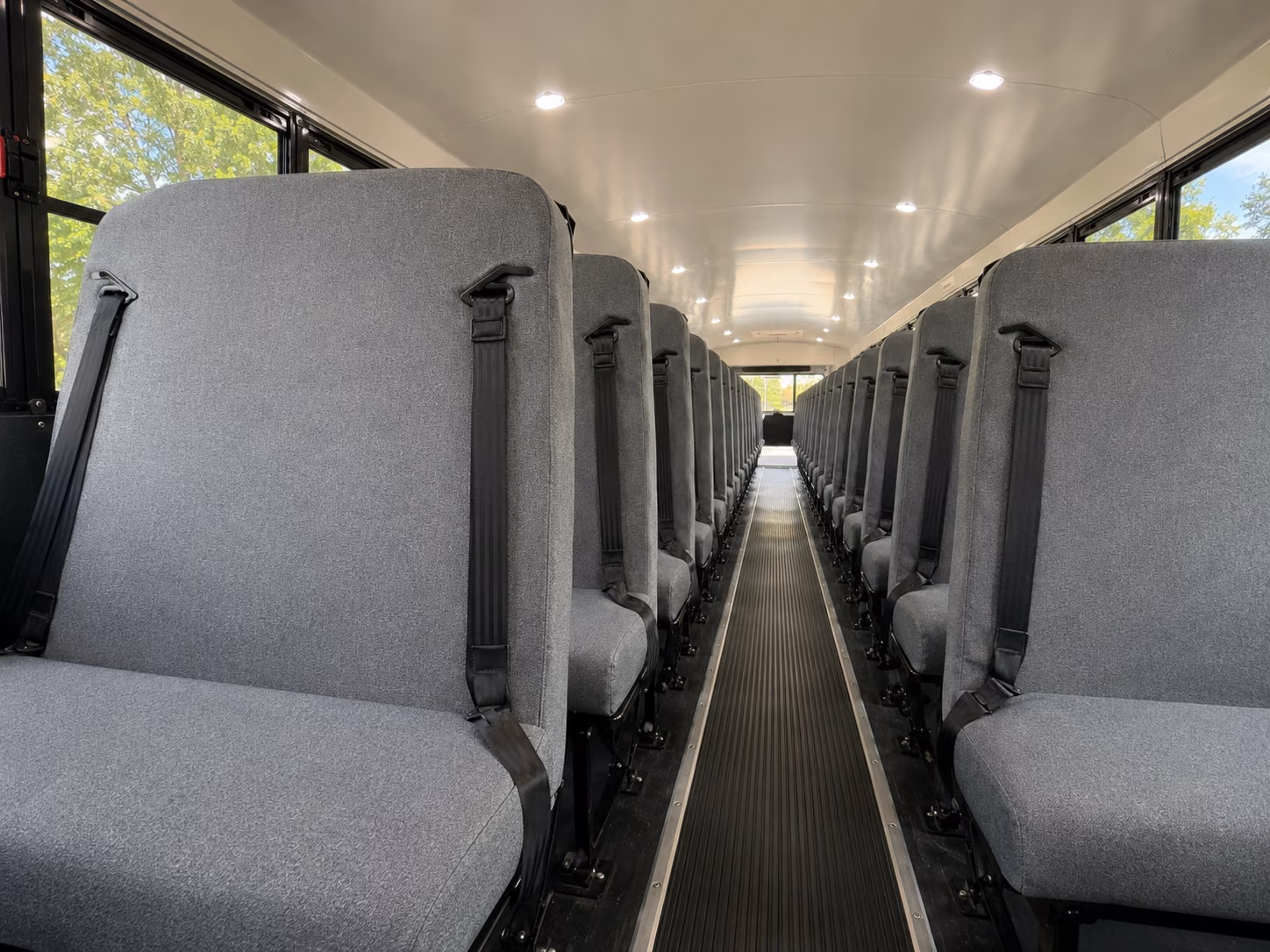 monterey park school bus interior