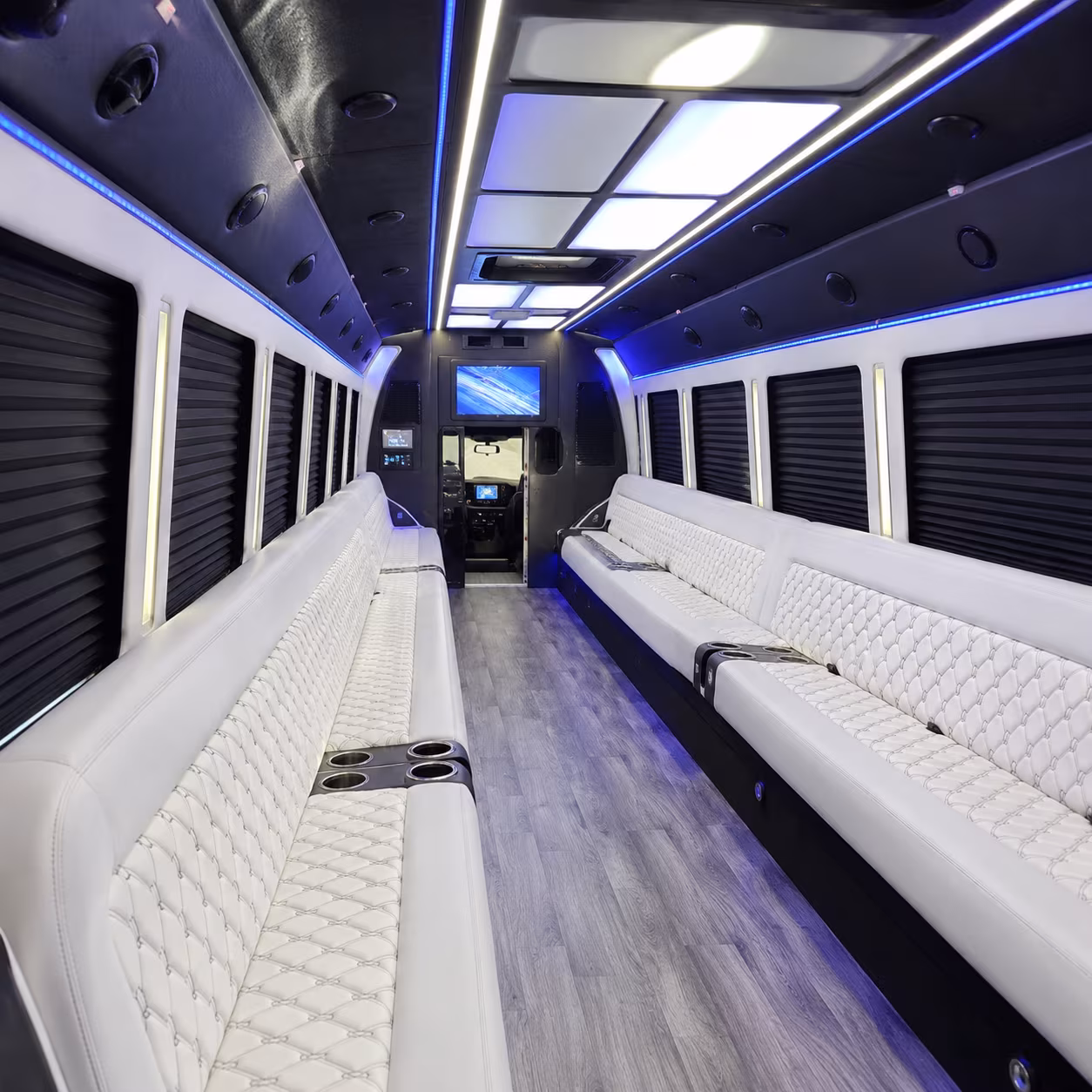 monterey park sporting event party bus rental