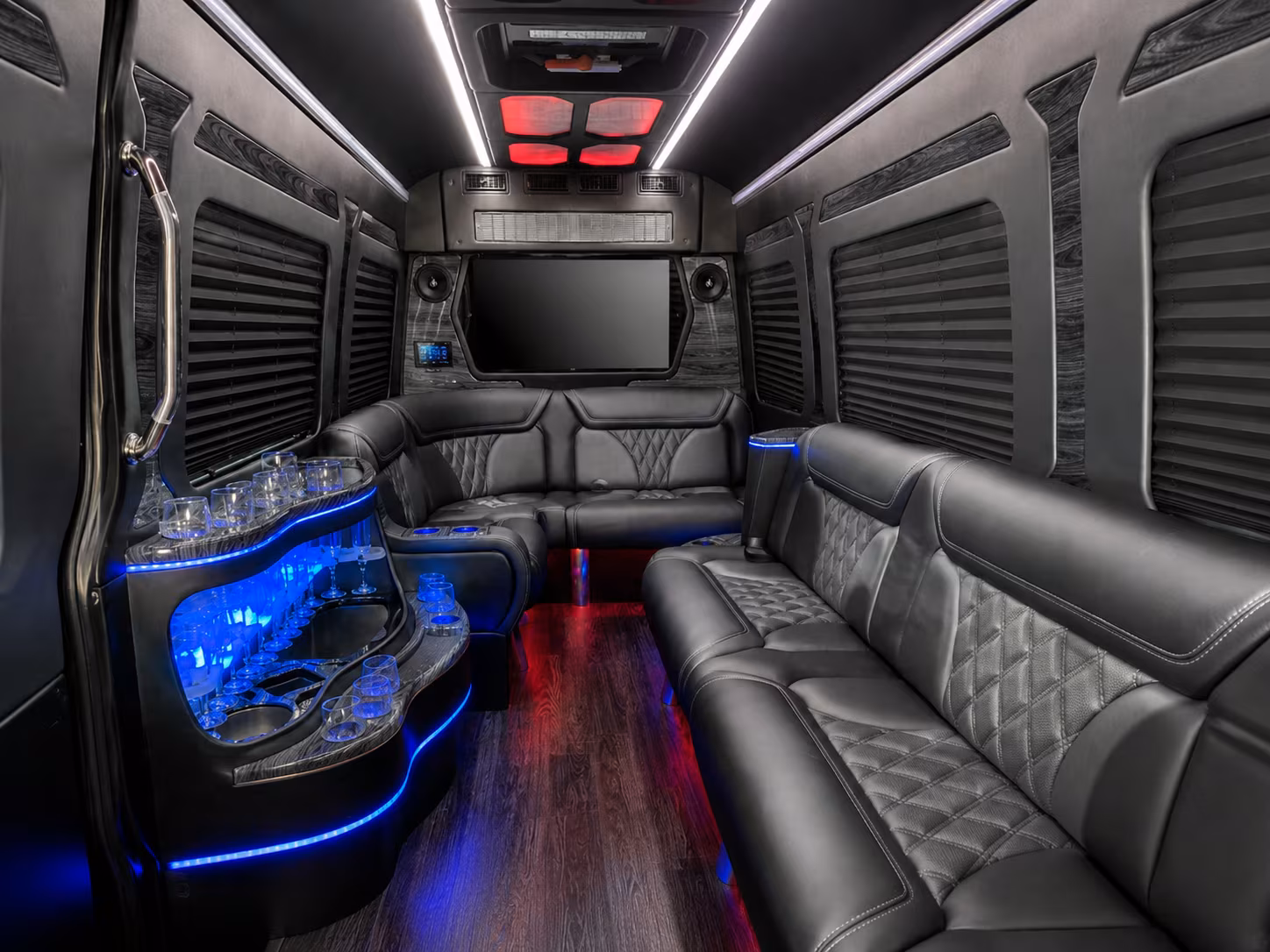 monterey park sprinter limousine inside