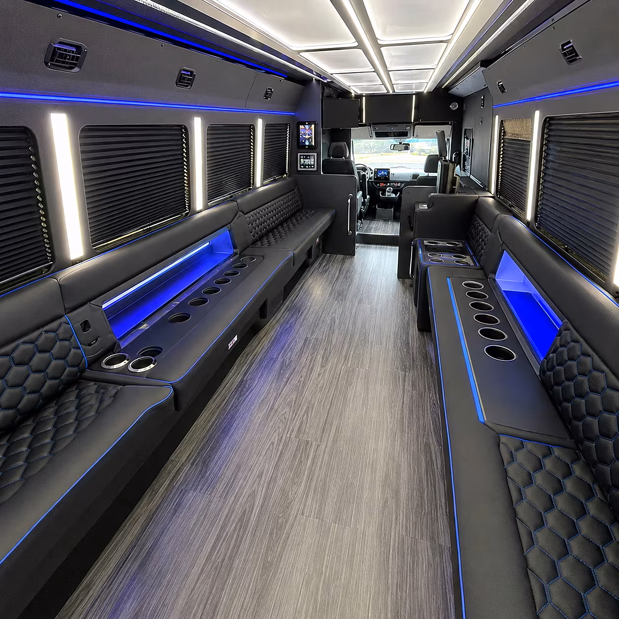 monterey park wedding party bus rental